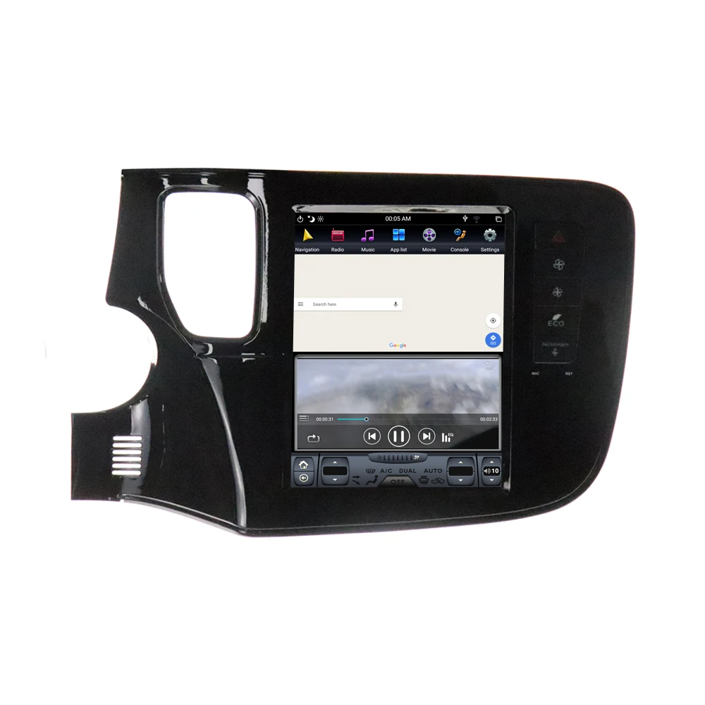 Для Mitsubishi Outlander 2013 - 2018 Android мультимедийный DVD-плеер Carplay GPS навигация Сенсорный