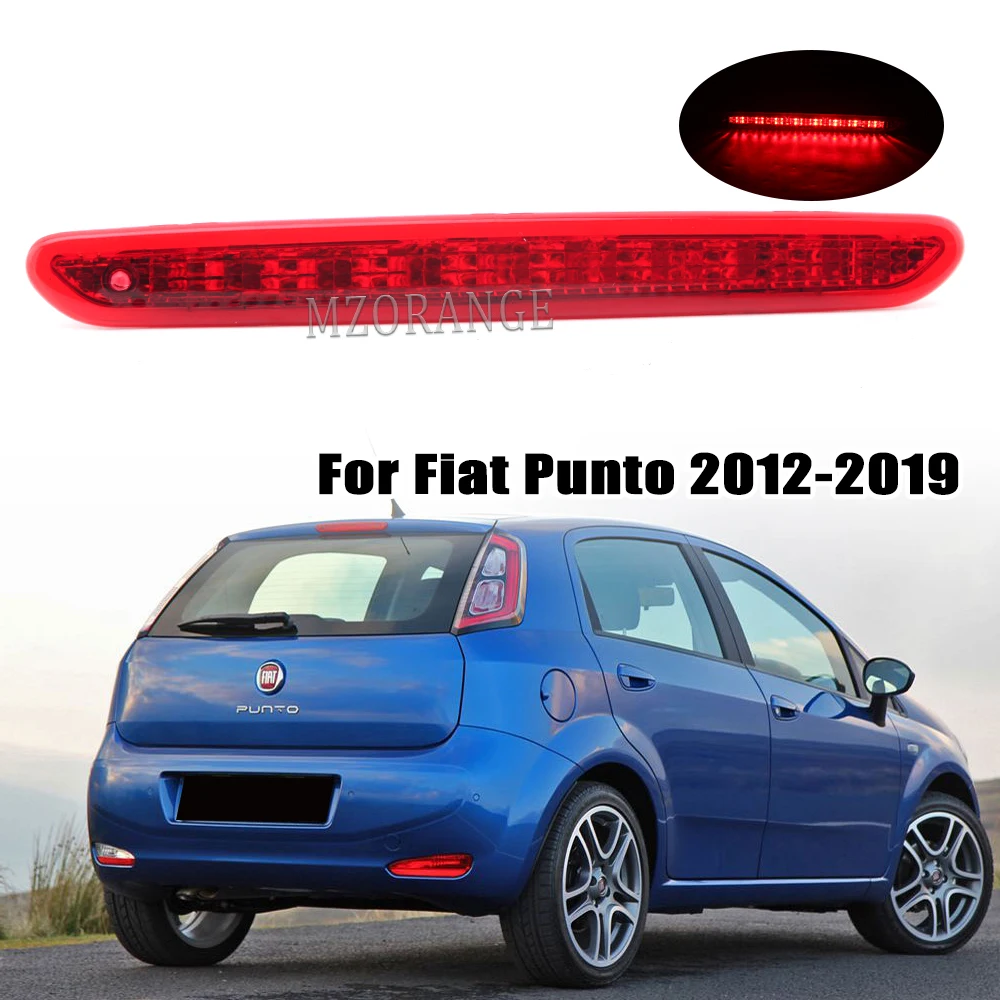 

Светодиодный третий стосветильник-сигнал для Fiat Grande Punto Evo Punto Abarth 2012-2019, отражатель с высоким креплением, предупреждающие автомобильные акс...