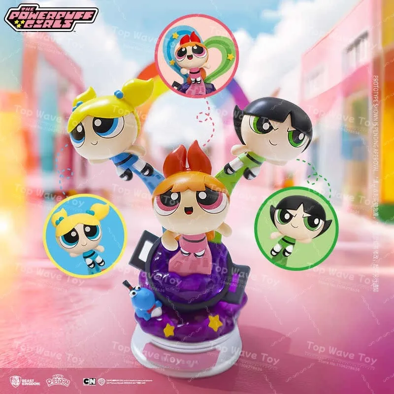 Новый в наличии Beast Kingdom Powerpuff Girls слепая коробка периферия цветы и пузыри фигурка украшение рисунок автомобиль подарок индивидуальный заказ (art.: 3920cfcde4553) - 3920cfcde4553