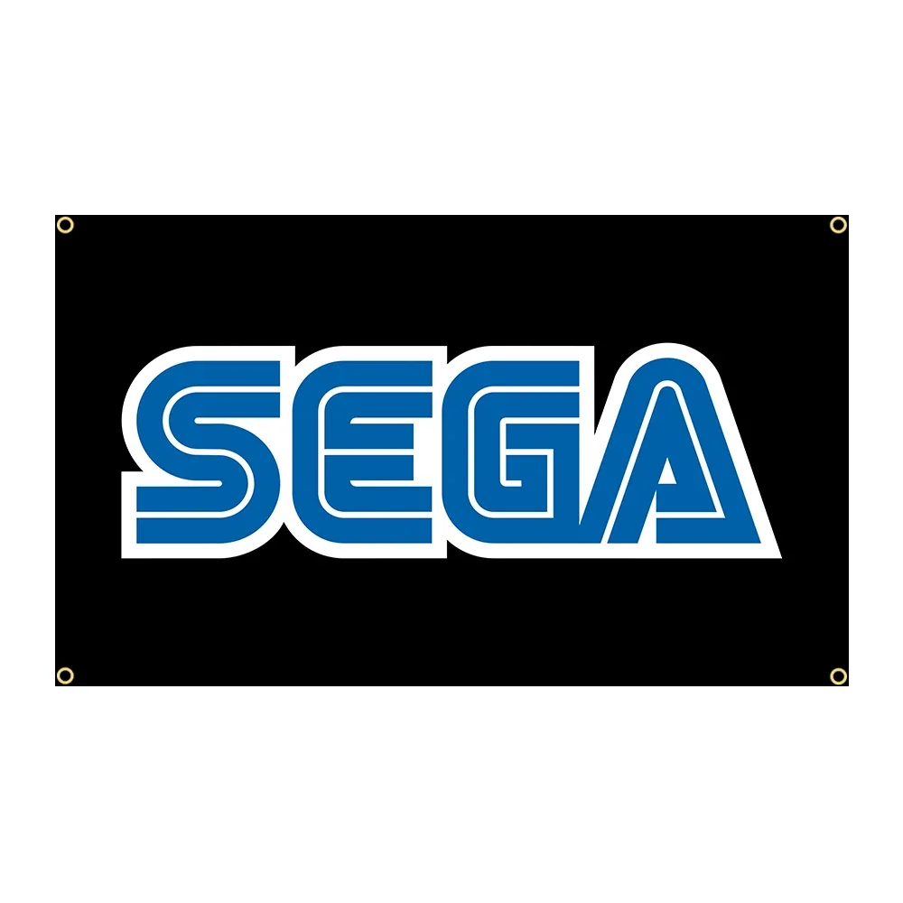 Флаг Sega 60*90 см 90*150 полиэфирный Печатный популярный игровой баннер для декора