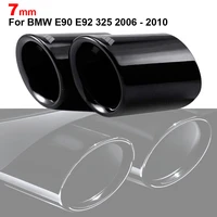 for bmw e90 e92 325 kit 2006 2007 2008 2009 2010 titanium black tail tip end pipe exhaust rear muffler car accessories 1 pair