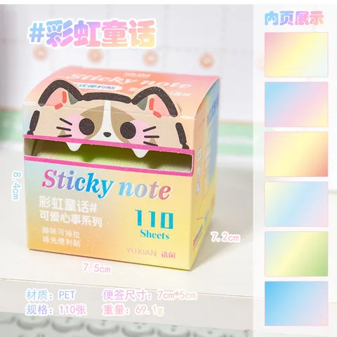 Набор стикеров Alideco Каваи кошки 110 шт