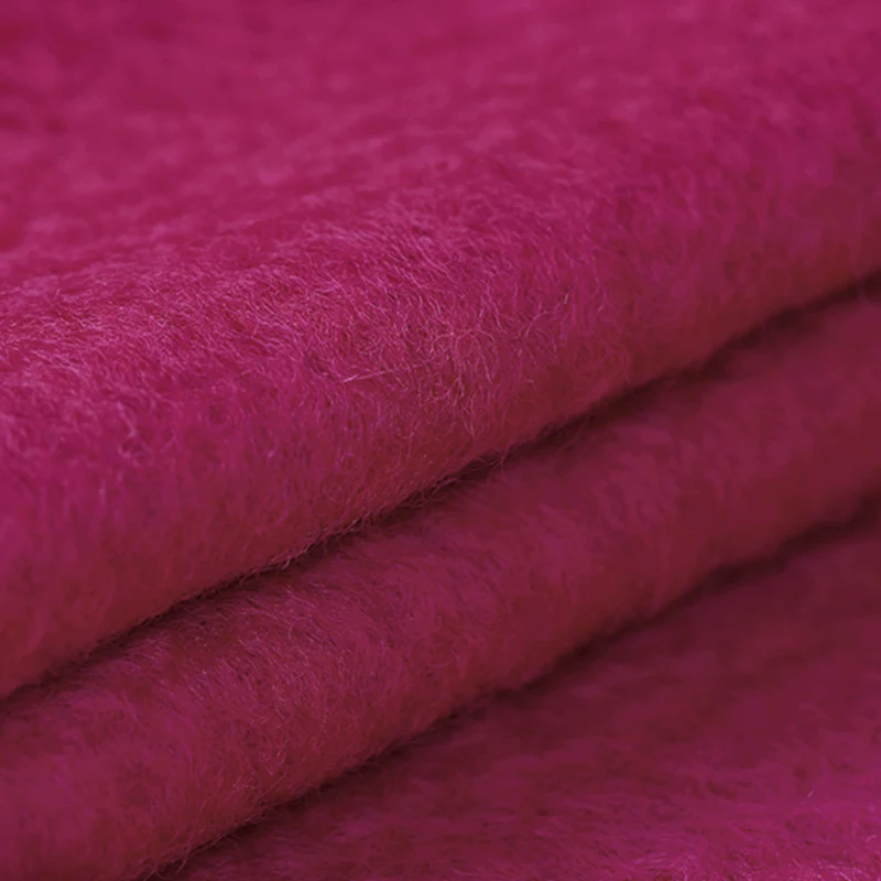 Высококачественная Толстая плюшевая мохеровая ткань осенне-зимнее шерстяное