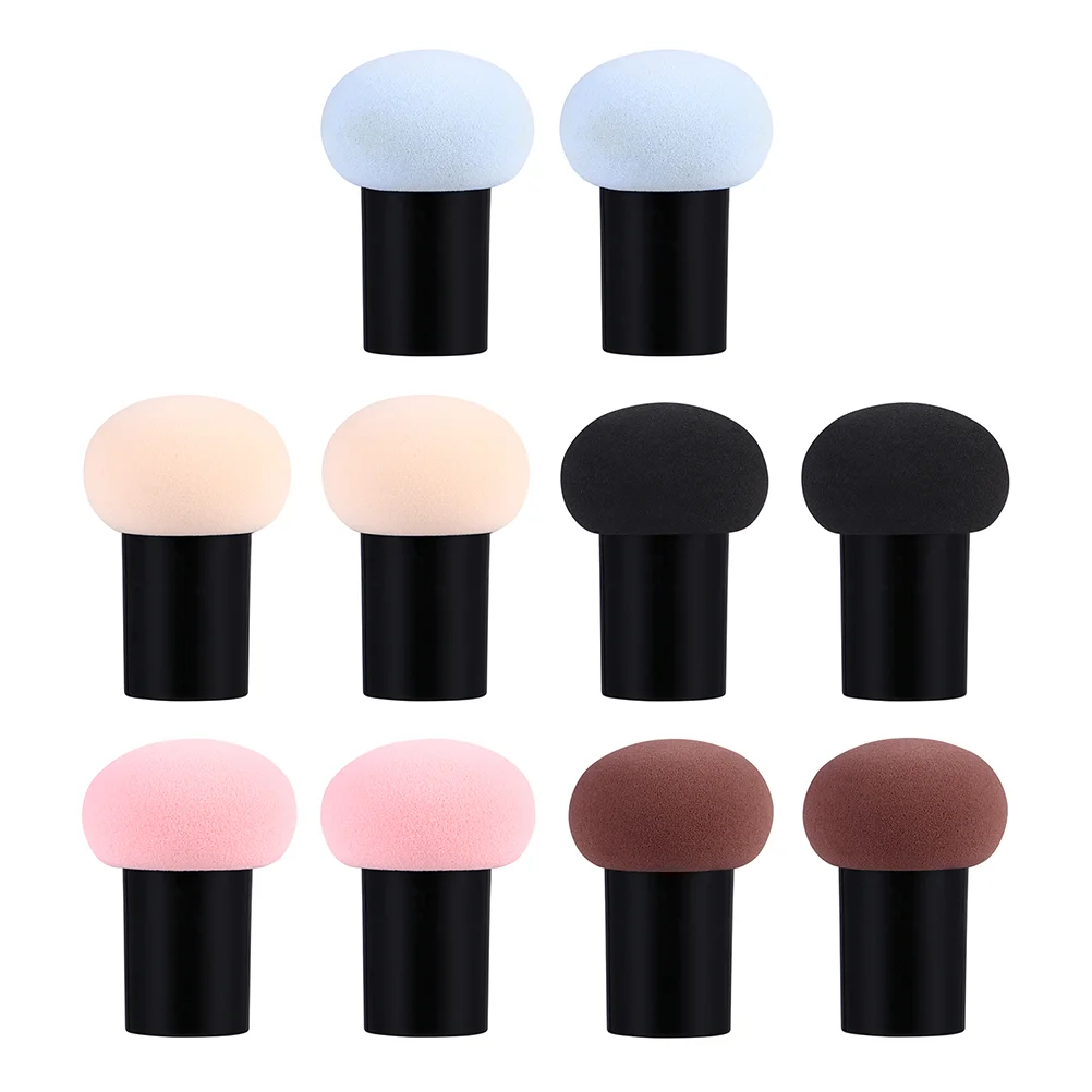 

Makeup Sponge Puff Foundation Mushroom Sponges Blender Brush Handle Face Beauty Facial Applicator Dry Wet Supplies Puffs Tool