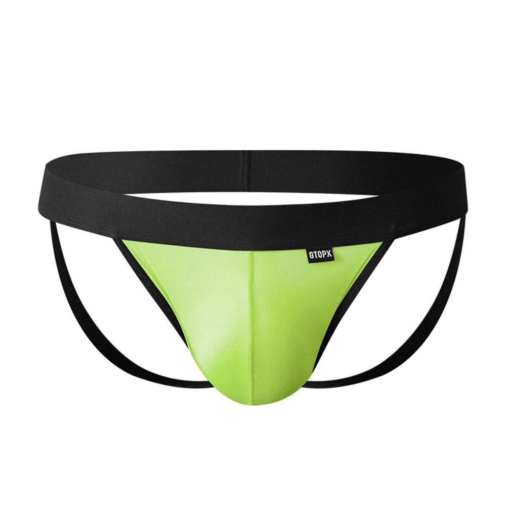 

Buttocks Hollow Thong Jock Strap Men Sexy Underpants Front Pouch Bag Briefs G-string Men's Erotic Lingerie Panties Nightwear