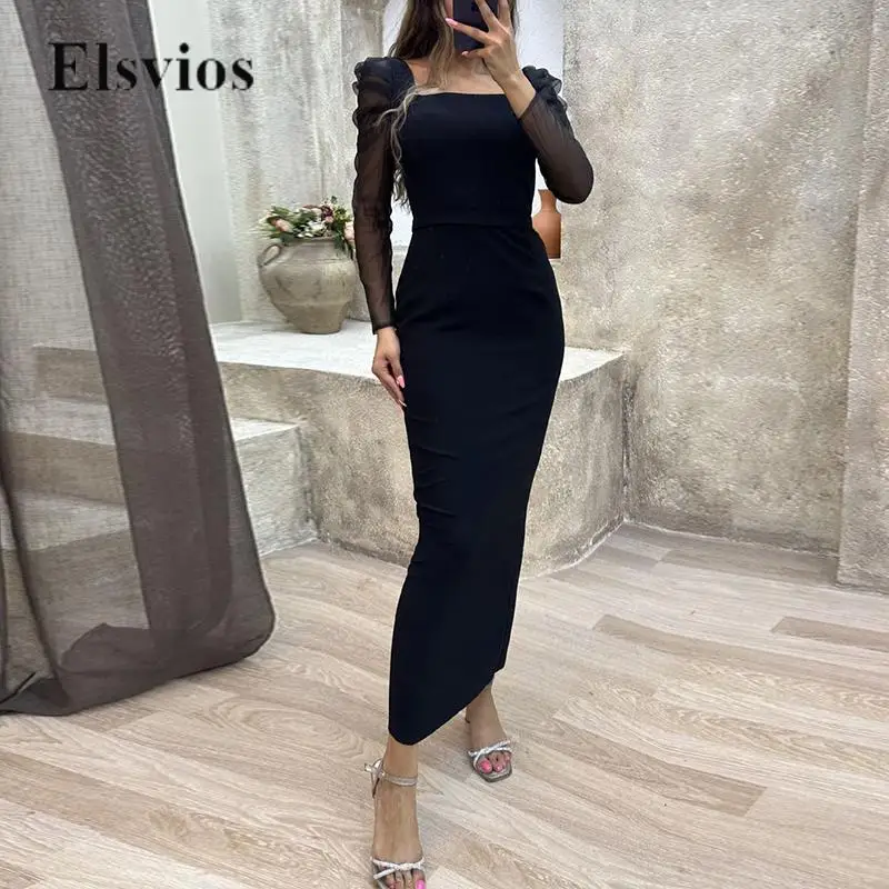 

Сексуальное прозрачное Сетчатое женское длинное платье, модное черное облегающее женское платье