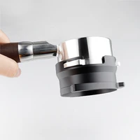 coffee machine handle adapter powder receiver 54mm anti flying powder rotary coffee accessories coffee powder receiver ring