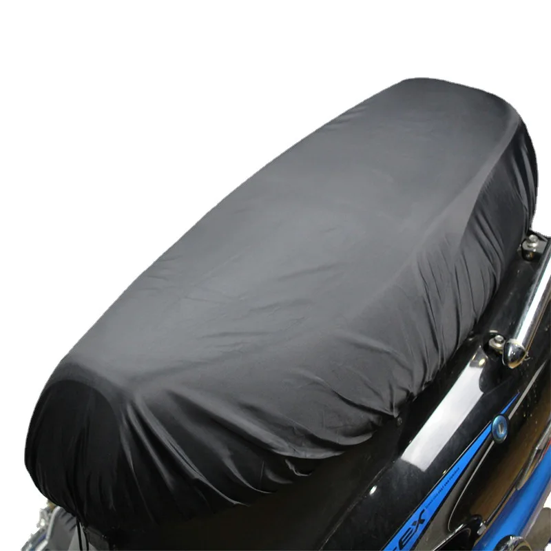 

Чехол из ткани Оксфорд для мотоциклетного сиденья, черная Водонепроницаемая подушка для сиденья скутера, защита от пыли для мотоцикла, аксе...