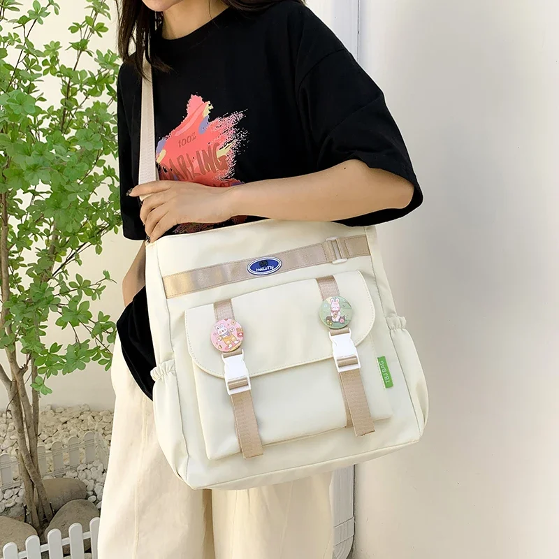 

High Quality New Casual Style Shoulder Bag Hot Selling High Capacity Nylon Crossbody Bag Fashion Versatile Youth Carrying Bag