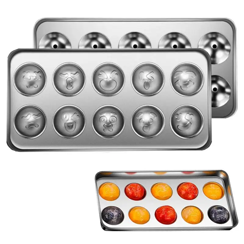 

Mini Ice Cube Trays Reusable Stainless Steel Small Ice Cube Trays With Lid Easy Release Ice Cube Tray For Cocktail & Whiskey Ice