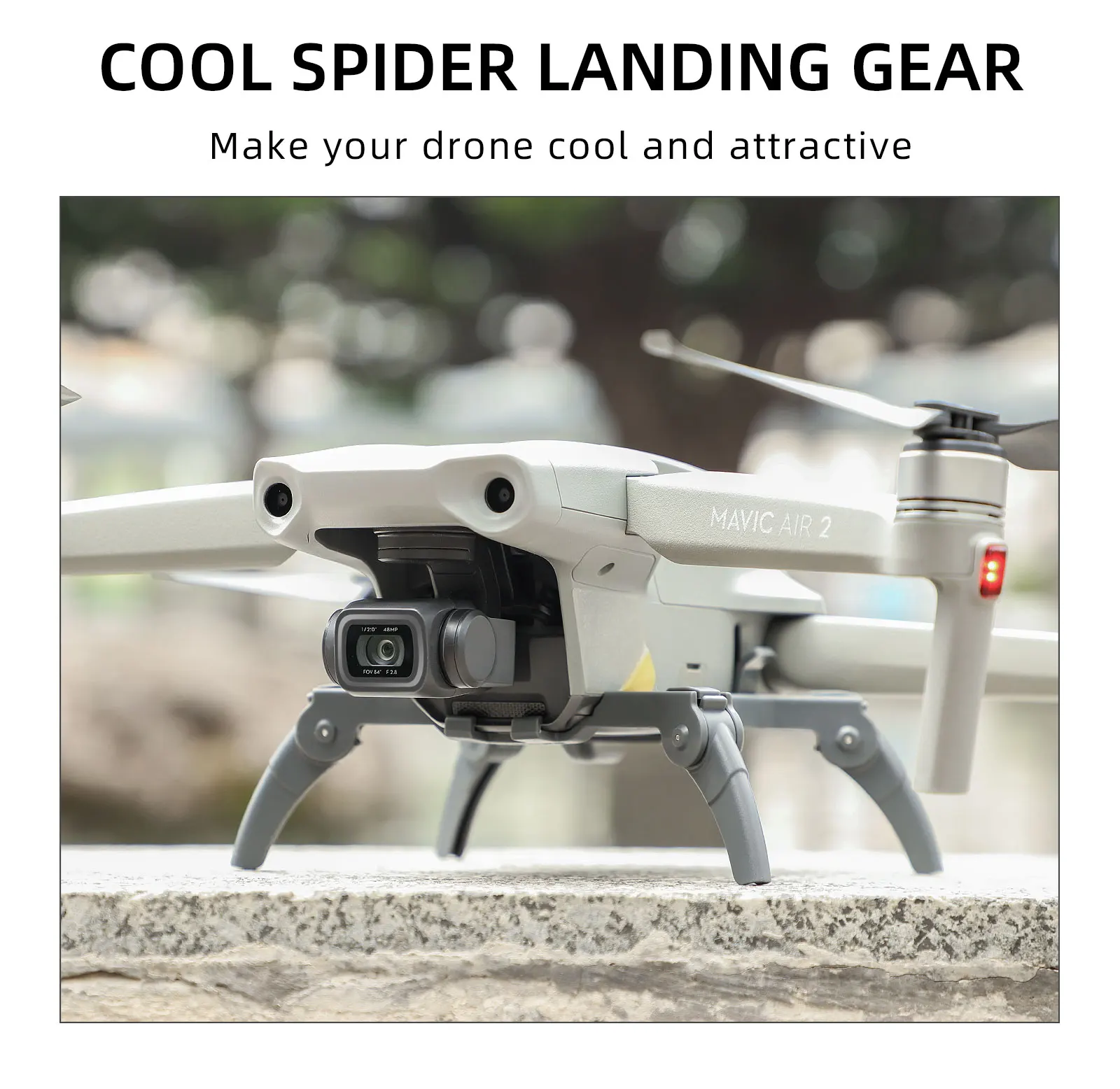 Landing Gear For DJI Air 2s /Mavic 2 Extension Protector Increased 26 MM Folding Feet Drone Accessories |