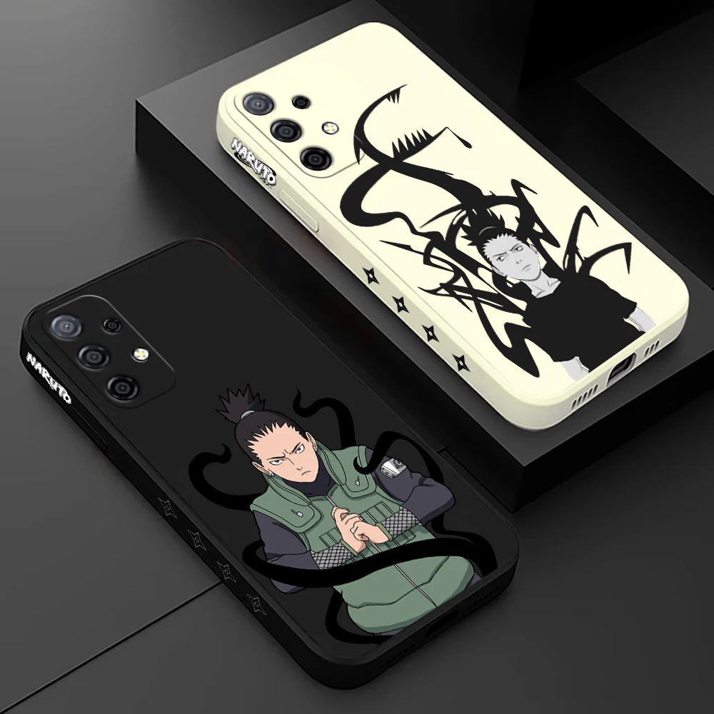 

Hot Anime NARUTO Nara Shikamaru Silicone Case For Samsung A53 A50 A12 A22S A52 A52S A51 A72 A71 A32 A22 A30 A21S A12 A02S A11 5G