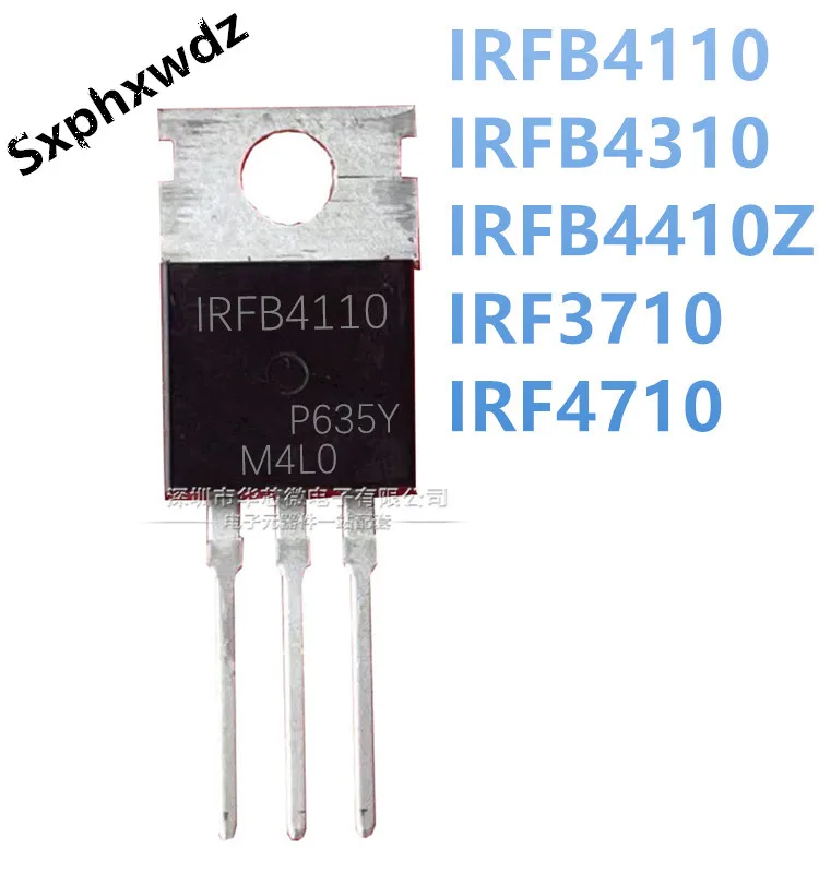 10 шт. IRFB4110 IRFB4310 IRFB4410 IRF3710 IRFB4710 IRFB4110PBF IRFB4410Z mos полевой транзистор gepyun 10 шт. IRFB4110 IRFB4310 IRFB4410 IRF3710 IRFB4710 IRFB4110PBF IRFB4410Z mos полевой транзистор gepyun