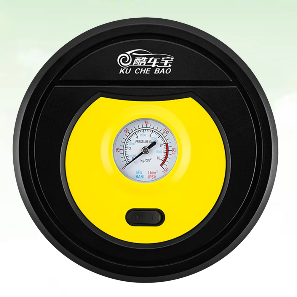 

1 Pc Tire Inflator Portable Air Pump Compressor for Vehicle Motorbike