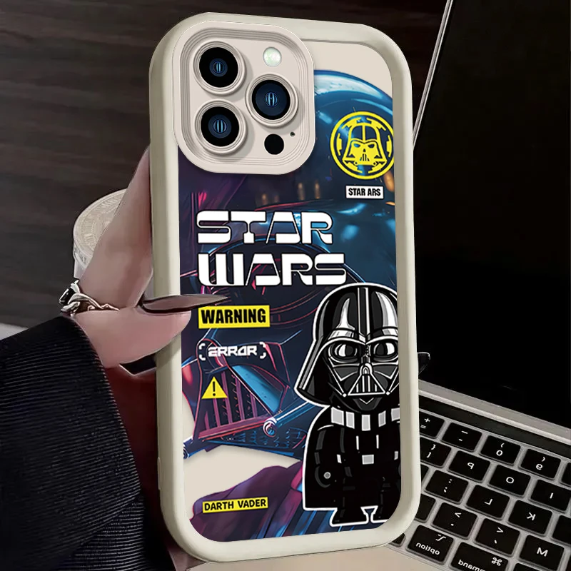 Звездные войны Дарт Вейдер чехол для телефона iPhone 14 15 Pro Max 13 12 11 X XS XR 7 8 Plus SE 2020