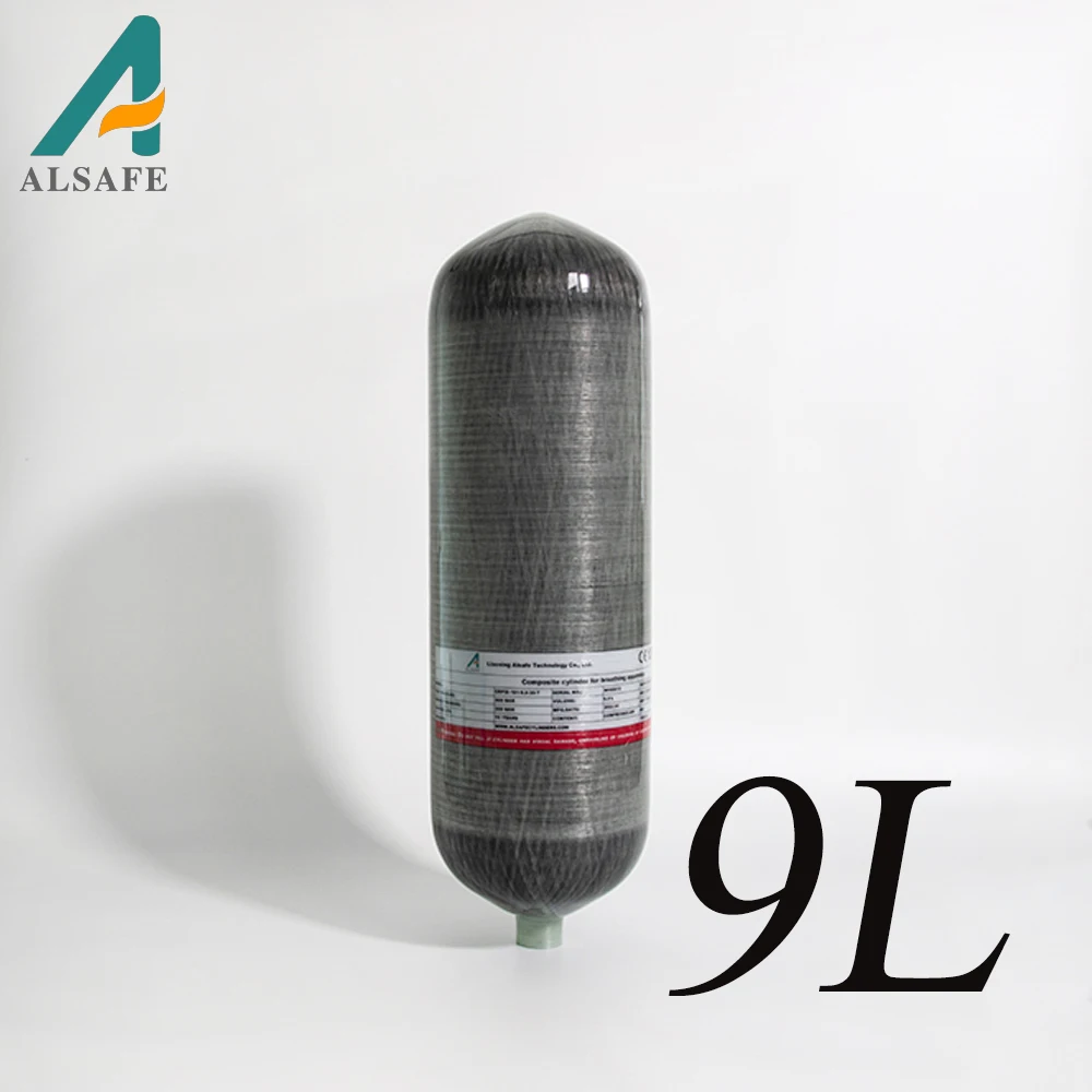 Фото ALSAFE 45oopsi/300bar композитный аппарат для дыхания из углеродного волокна с аквалангом Резьба M18 * 1,5 №1