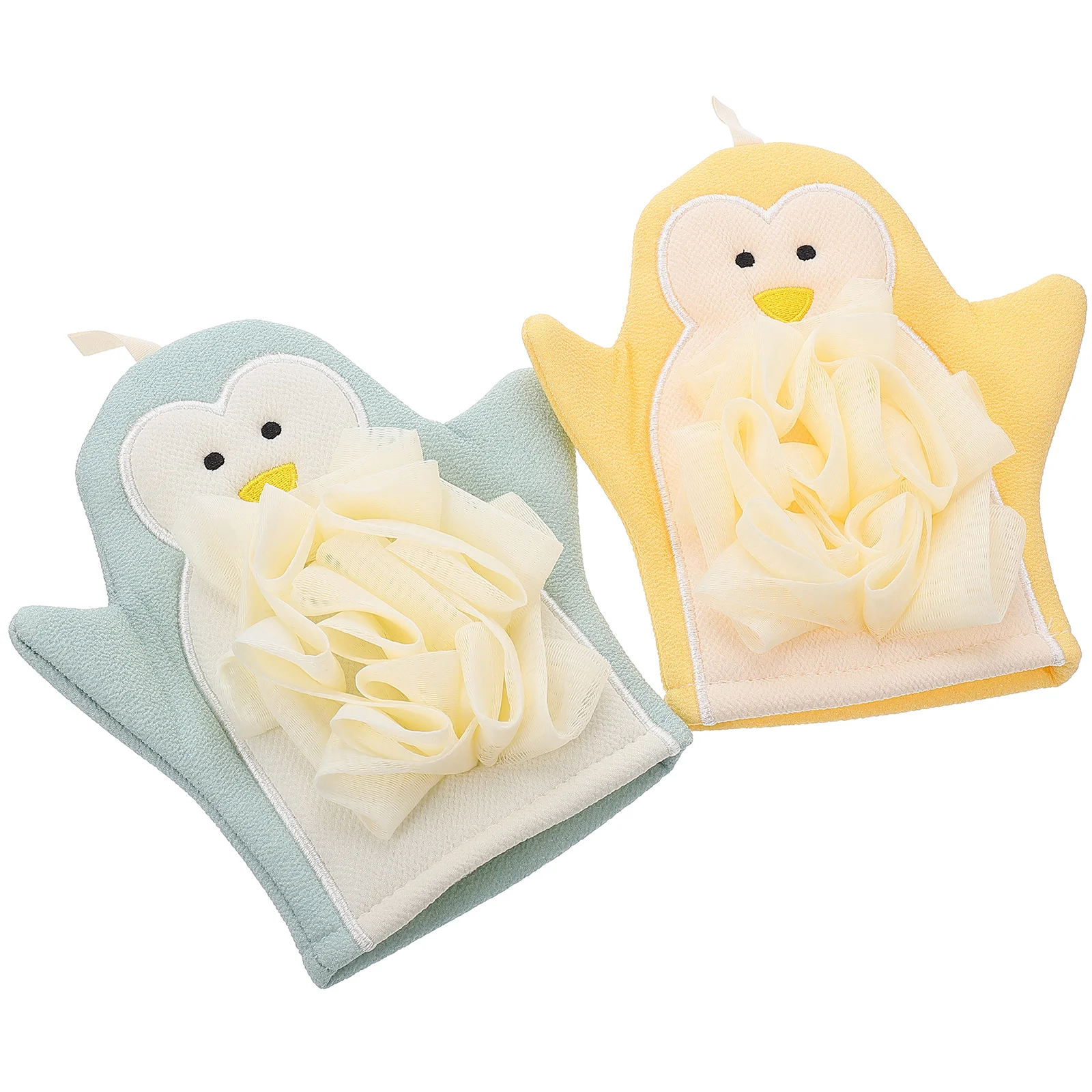 

Shower Towel Bath Animal Loofah Gloves Sponge Skin Exfoliating Glove Wash Scrubber Mitt Cloth Cleaning Pouf Mesh Showering
