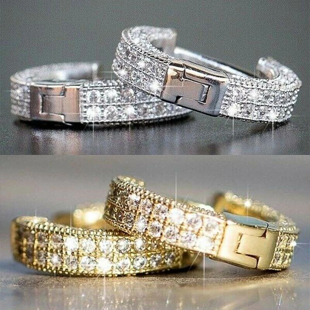 

Серьги-гвоздики женские/мужские, Круглые, в стиле хип-хоп