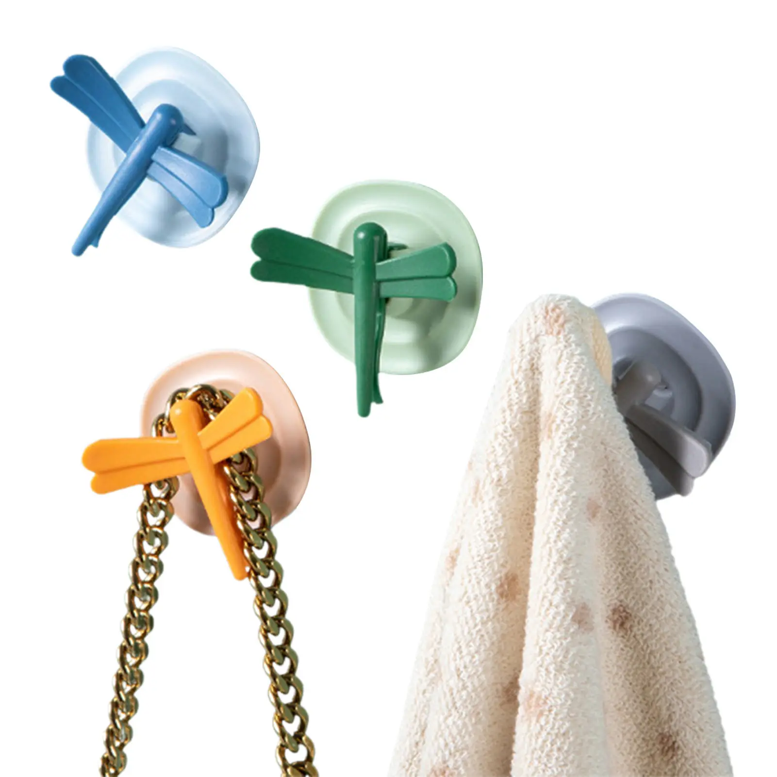 

Cartoon Punch-free Hook Dragoy Shape Multifunctional Magnetic Hooks with PP Material Magnetic Hooks for Refrigerator Sticker