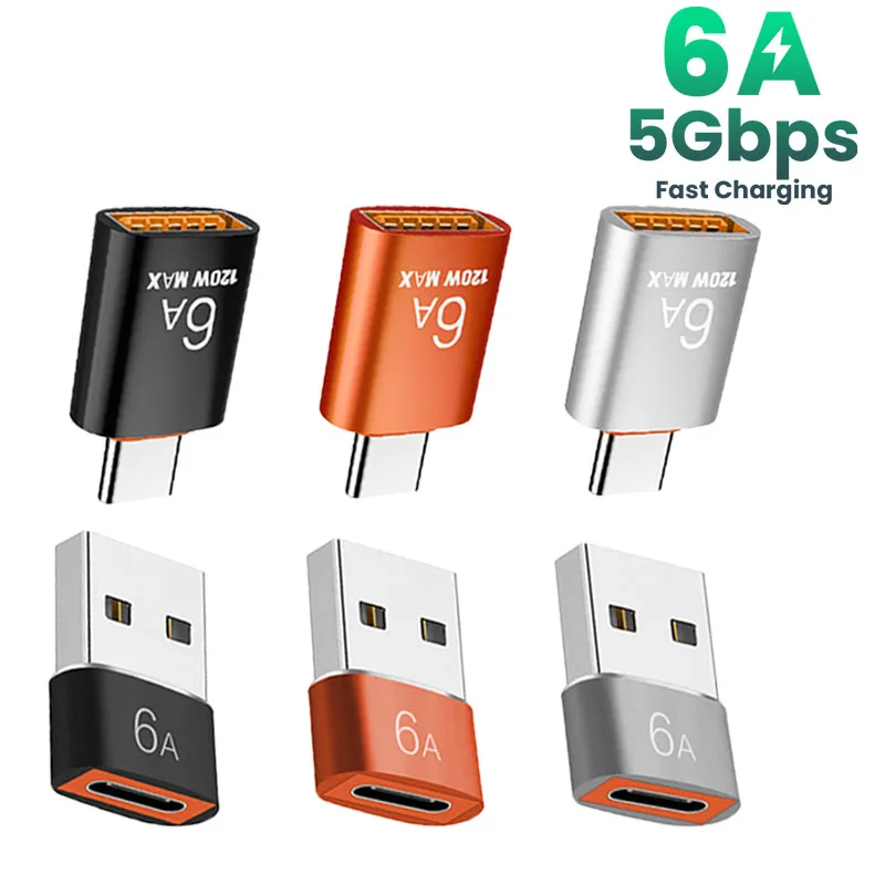 Фото Адаптер OTG Type C (папа)-USB (мама) №1