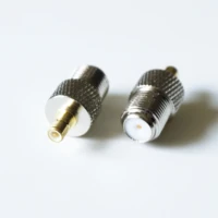 f to smb connector socket f female to smb male plug f smb gold plated brass straight tv coaxial rf adapters