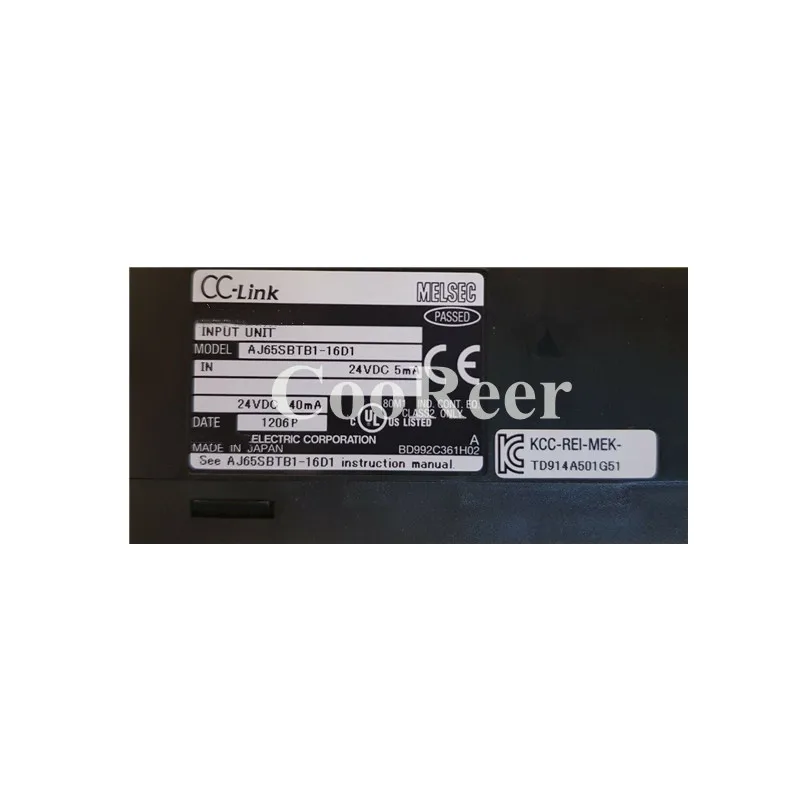 Melsec CC-link ПЛК модуль входной единицы стандарта 24 В постоянного тока новый бренд