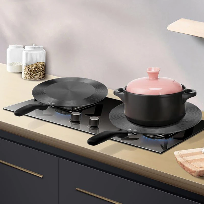 

Stainless Steel Gas and Electric Stovetop Heat Diffuser Ring Plate Kitchen Cooking Accessories