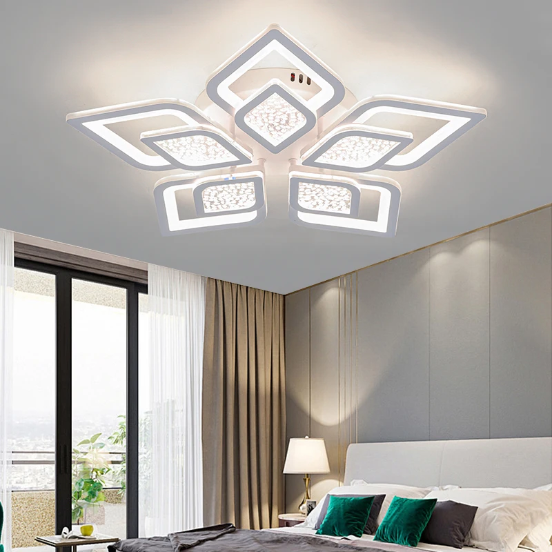 Pаспродажа Bubble Craft люстра с двойным ромбовидным светодиодом для гостиной люстра 2022 новый тренд умного дома внутреннего освещения Продажа Bubble Craft люстра с двойным ромбовидным светодиодом для гостиной люстра 2022 новый тренд умного дома внутреннего освещения