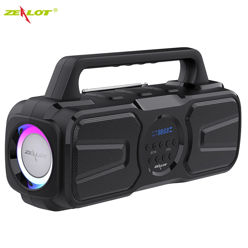 

Bluetooth-Колонка Zealot P2 на солнечной батарее, 40 Вт