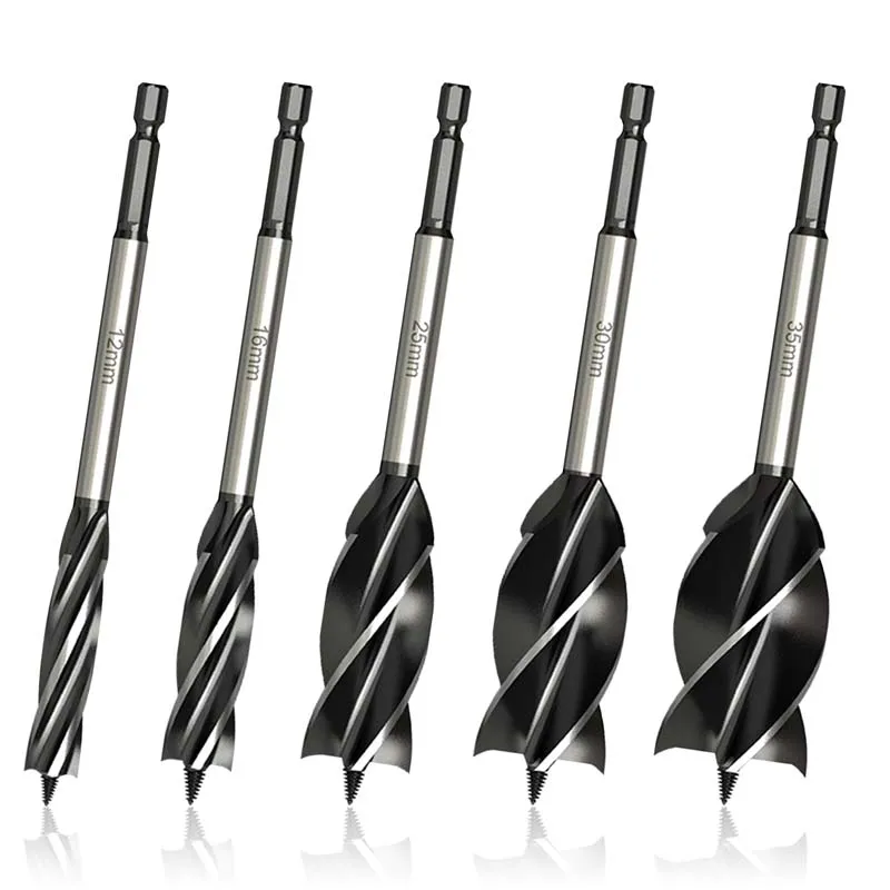 

Wood Bit Cut Suit Set Drill Fast Joiner Woodworking Auger Cut Twist Carpenter Wood Bit For Shank For Drill Tool Hex