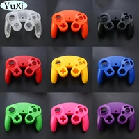 yuxi 9color for ngc gamecube controller housing cover shell handle case replacement parts games handle protective accessories