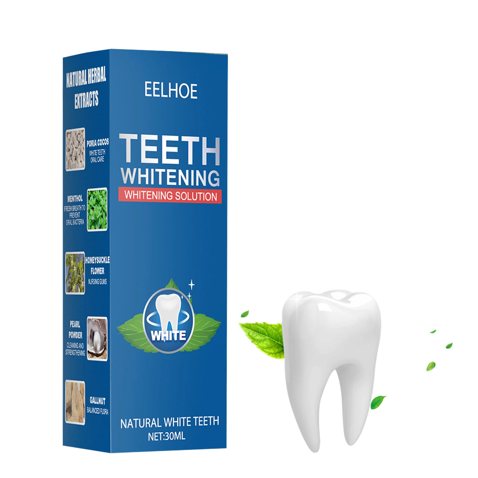 

30ml Tooth Cleansing Powder Removes Stains Teeth Whitening Oral Hygiene Dental Care Alternative To Toothpaste Polish Whitener