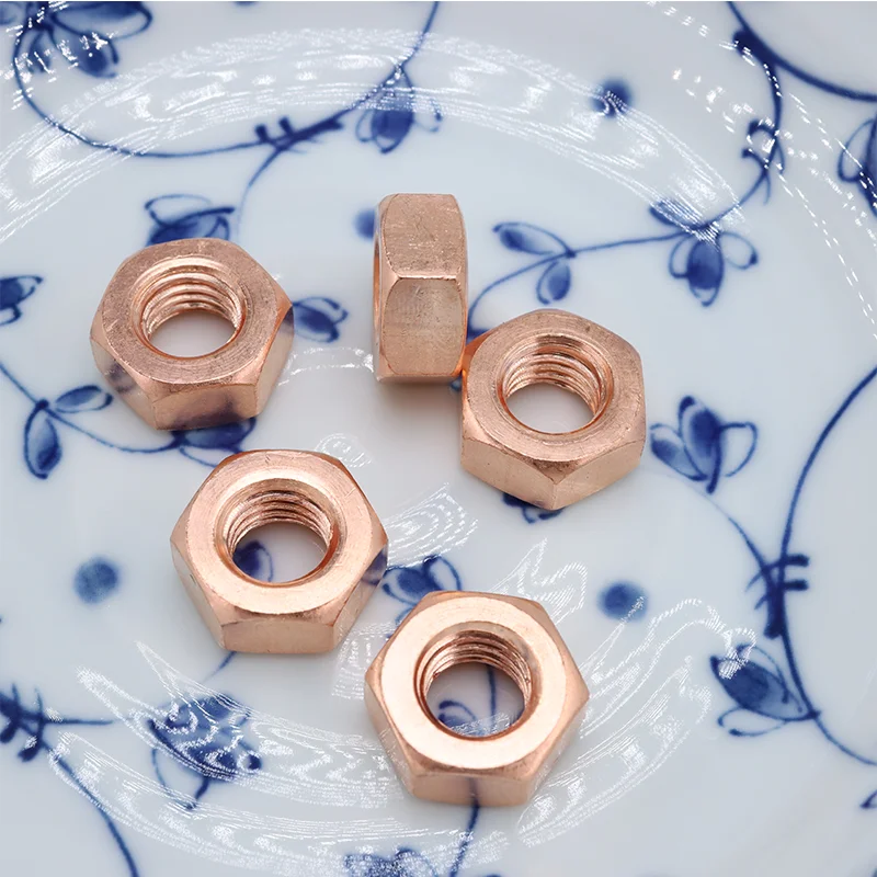 

Медные шестигранные гайки YMAX T2 M3-M20