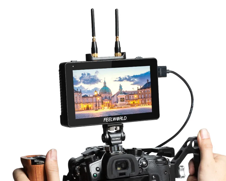 FEELWORLD FT6 FR6 5 5-дюймовая беспроводная система передачи видео с передатчиком и