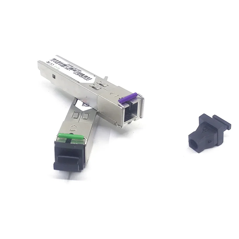2PCS 1 pair DFP2-4524-6CY2 Tx1550nm Rx1490nm DFB laser 1G single mode Bidi SFP 60km SC 1.25G