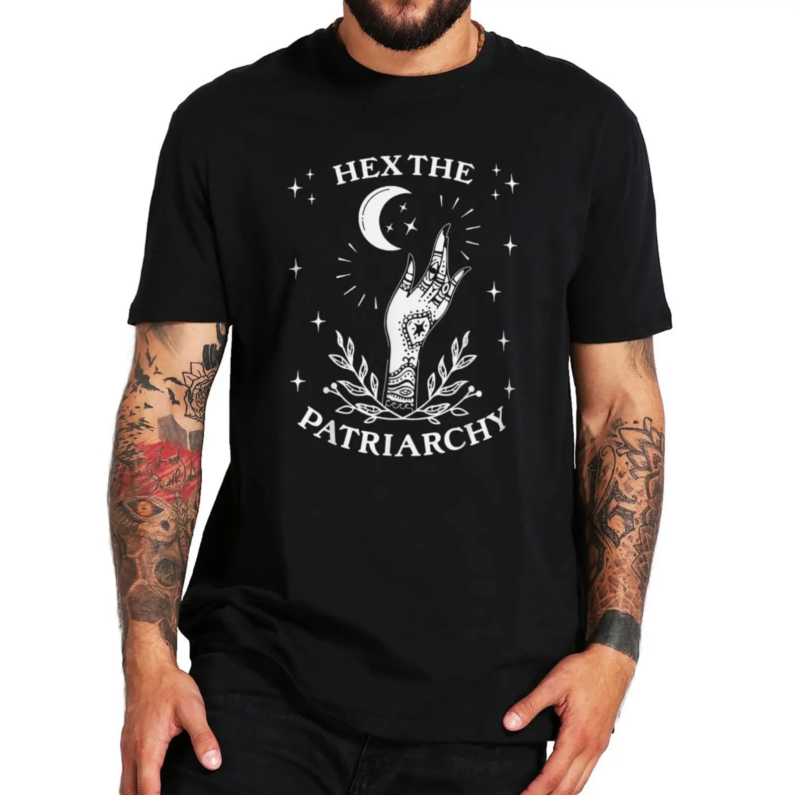 

Hex The Patriarchy T Shirt Feminist Witch Smash The Patriarchy Casual Tshirt For Men Women 100% Cotton Soft T-Shirts
