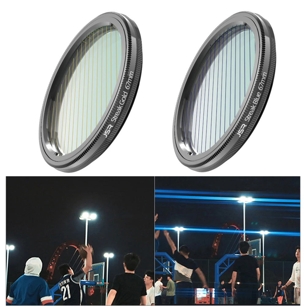 

Camera Filter 37/40.5/43/46/49/52/55/58/62/67/72/77/82/86/95/105mm Opital Glass Starlight Wire Drawing For Canon Nikon Sony DLSR