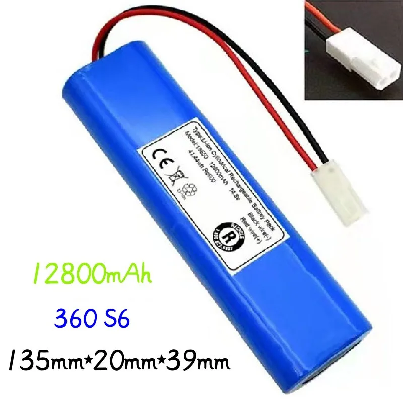 

2023 upgrade 8800mAh14.8V Lithium ion battery pack .Fit for Qihoo360 S6