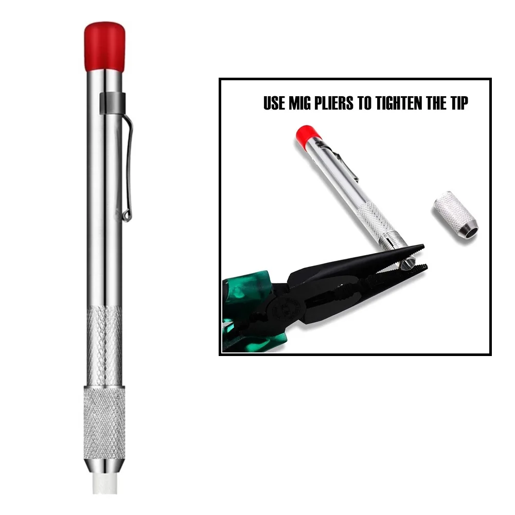

130*10mm Slate Pencil Silver Talc Pen Steel Scribing Tool For Drawing Line Marking Carpentry Soldering Incision