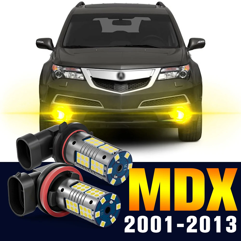 

2pcs LED Fog Light Bulb Lamp For Acura MDX 2001-2013 2002 2003 2004 2005 2006 2007 2008 2009 2010 2011 2012 Accessories