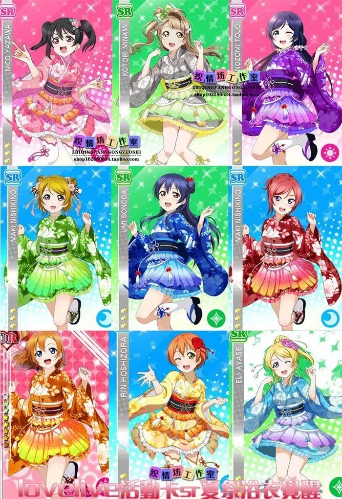 Lovelive букет для косплея Нико Кодори тоджо Маки ели айаз Нозоми ханайо Лолита