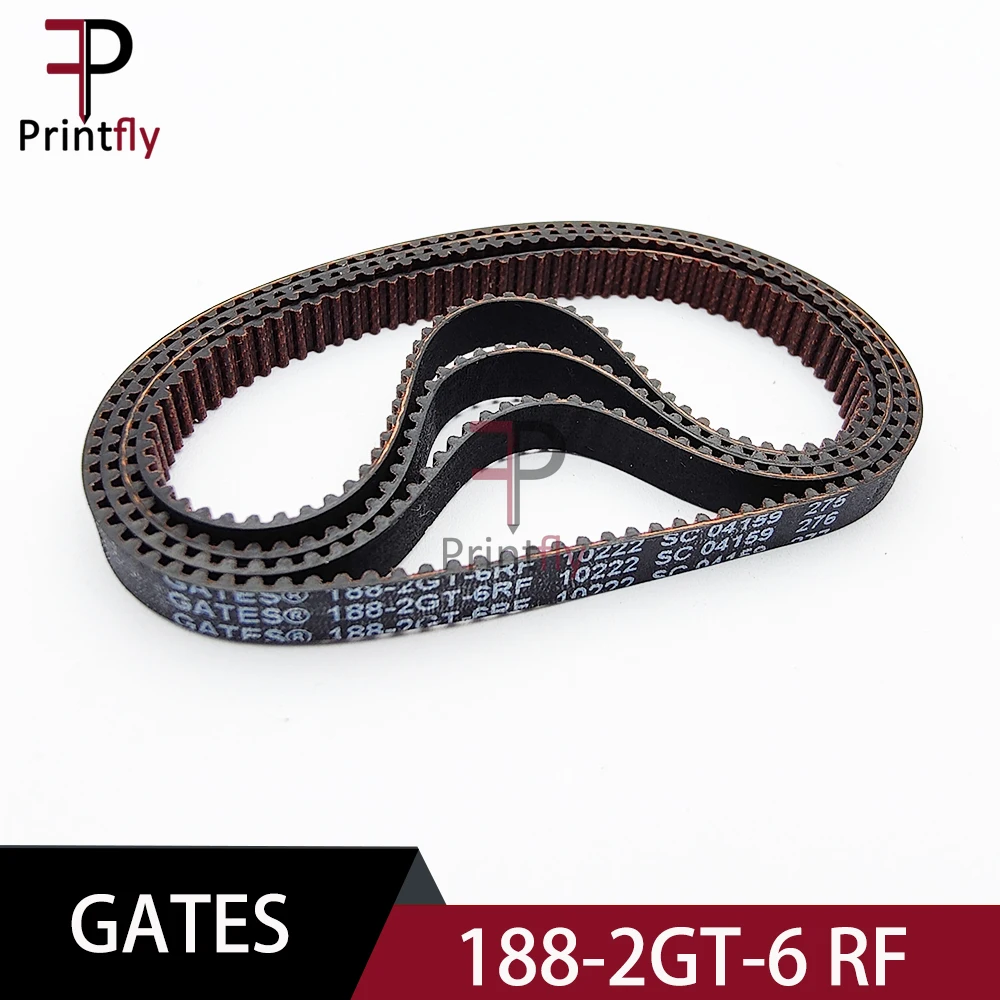 

Синхронный ремень ГРМ 2 м 2MGT 2GT RF, Длина шага 188 мм, ширина 6 мм, замкнутые петли для ворот GT2