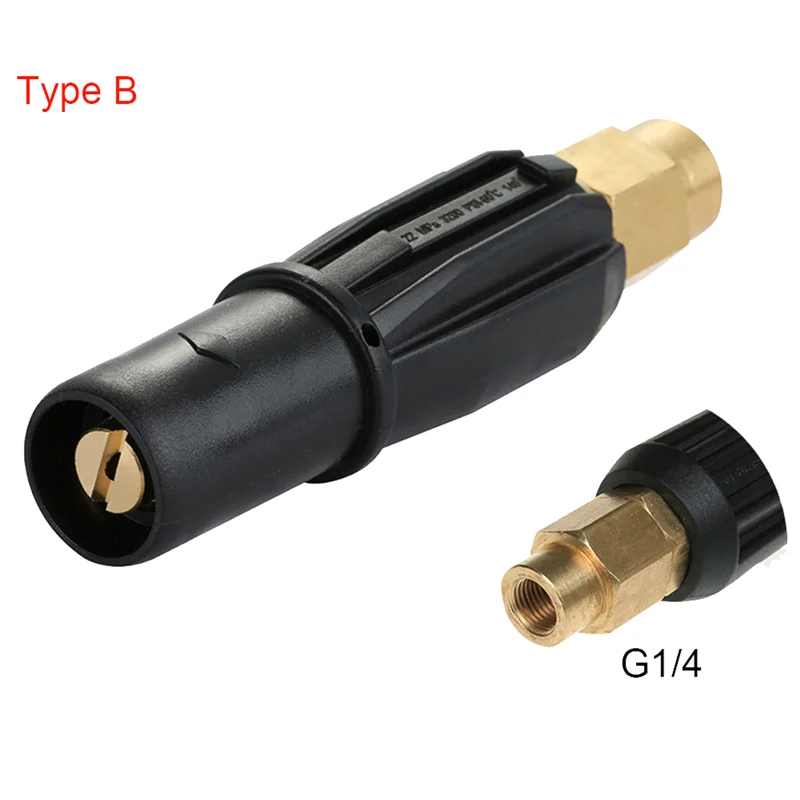 Латунная веерообразная насадка для пены снега самовсасывающая мойки высокого