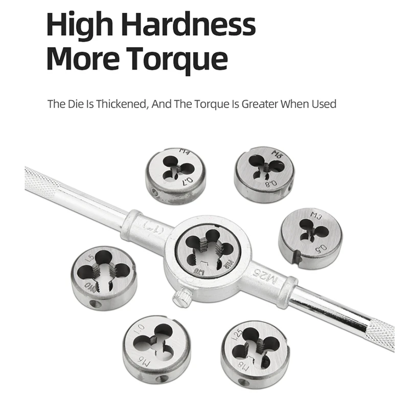 8 шт. набор инструментов M3/M4/M5/M6/M8/M10/M12