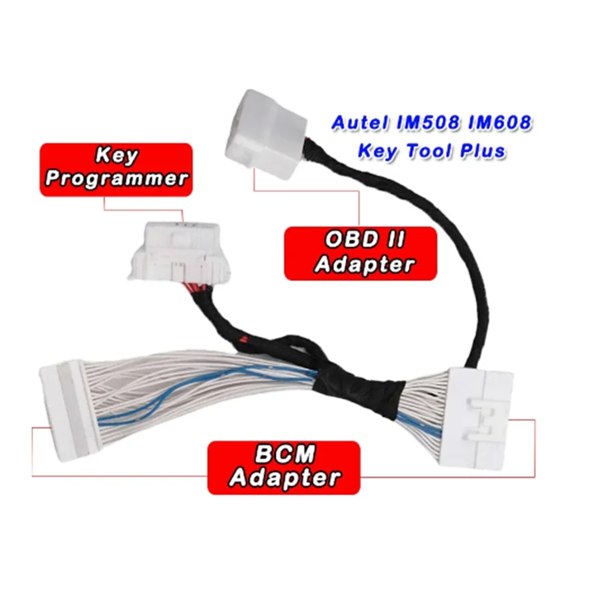 Фото Для Nissan BCM 40 кабель 4A смарт-ключ кабель для OBDSTAR Autel IM508 IM608 K518 ключ инструмент Plus Sylphy B18 Xtrail T33 №5