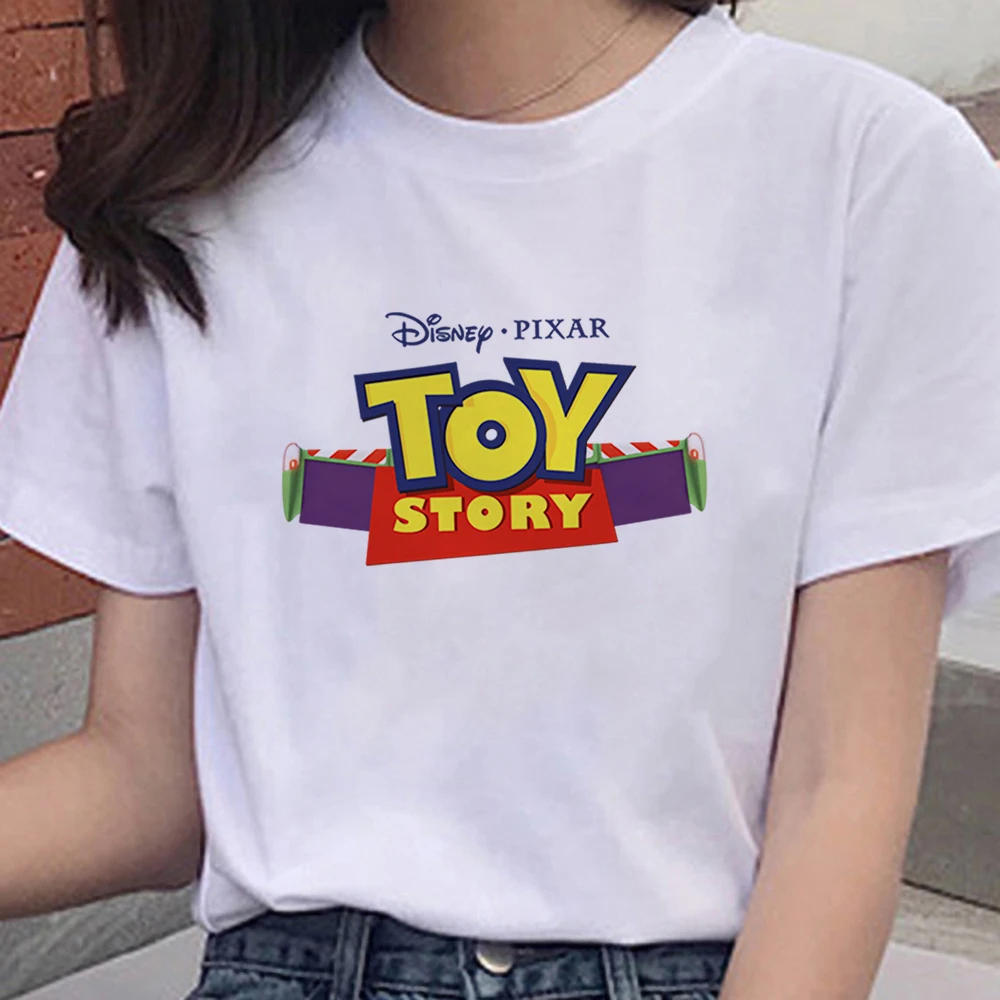 

Toy Story Disney Anime Harajuku Short Sleeve Kawaii Loose Versatile Tee Shirt Mr.Potato Head Graphic Beautiful Cartoon T-shirt