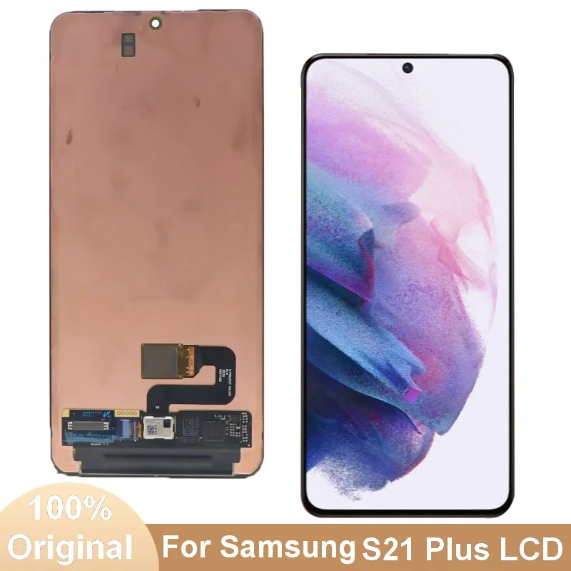 

6,7 ''оригинальный AMOLED S21 + дисплей для Samsung Galaxy S21 Plus G996F G996U G996B/DS ЖК-дисплей сенсорный экран дигитайзер в сборе