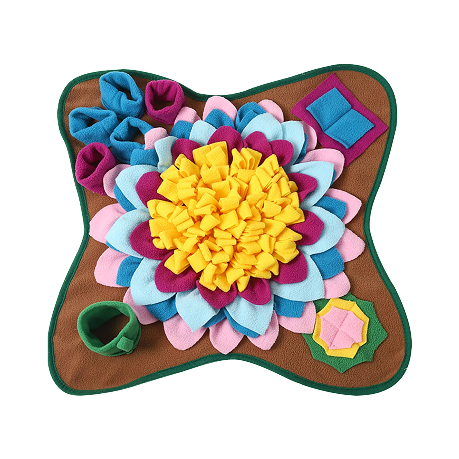 

Stress Relief Non Slip Blanket Nosework Pet Supplies Training Toy Pad Dog Snuffle Mat Slow Feeding Foraging Skills Interactive