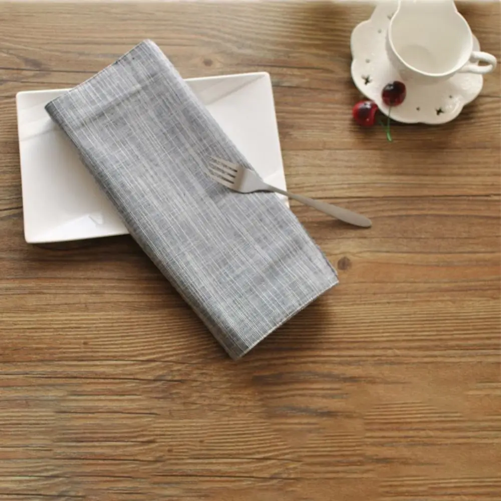 

30x40 см японские кухонные принадлежности хлопковое домашнее нескользящее чайное полотенце коврики для обеденного стола салфетки для стола