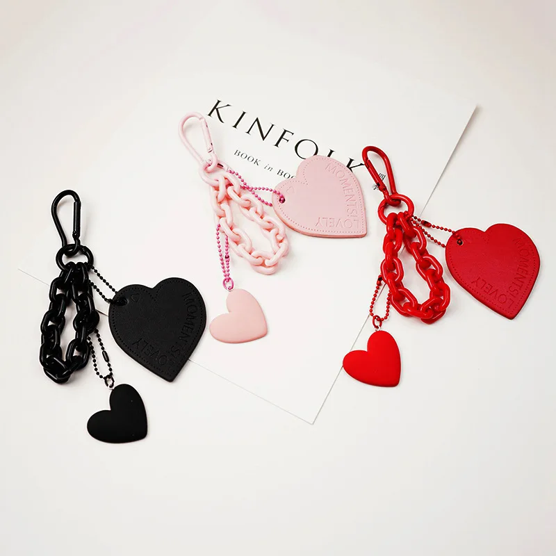 

Fashion Korea Cartoon Blue Chain Series Love Car Keychain Cute Men Women Couples Students Bag Pendants Accessories Gift 2022 New